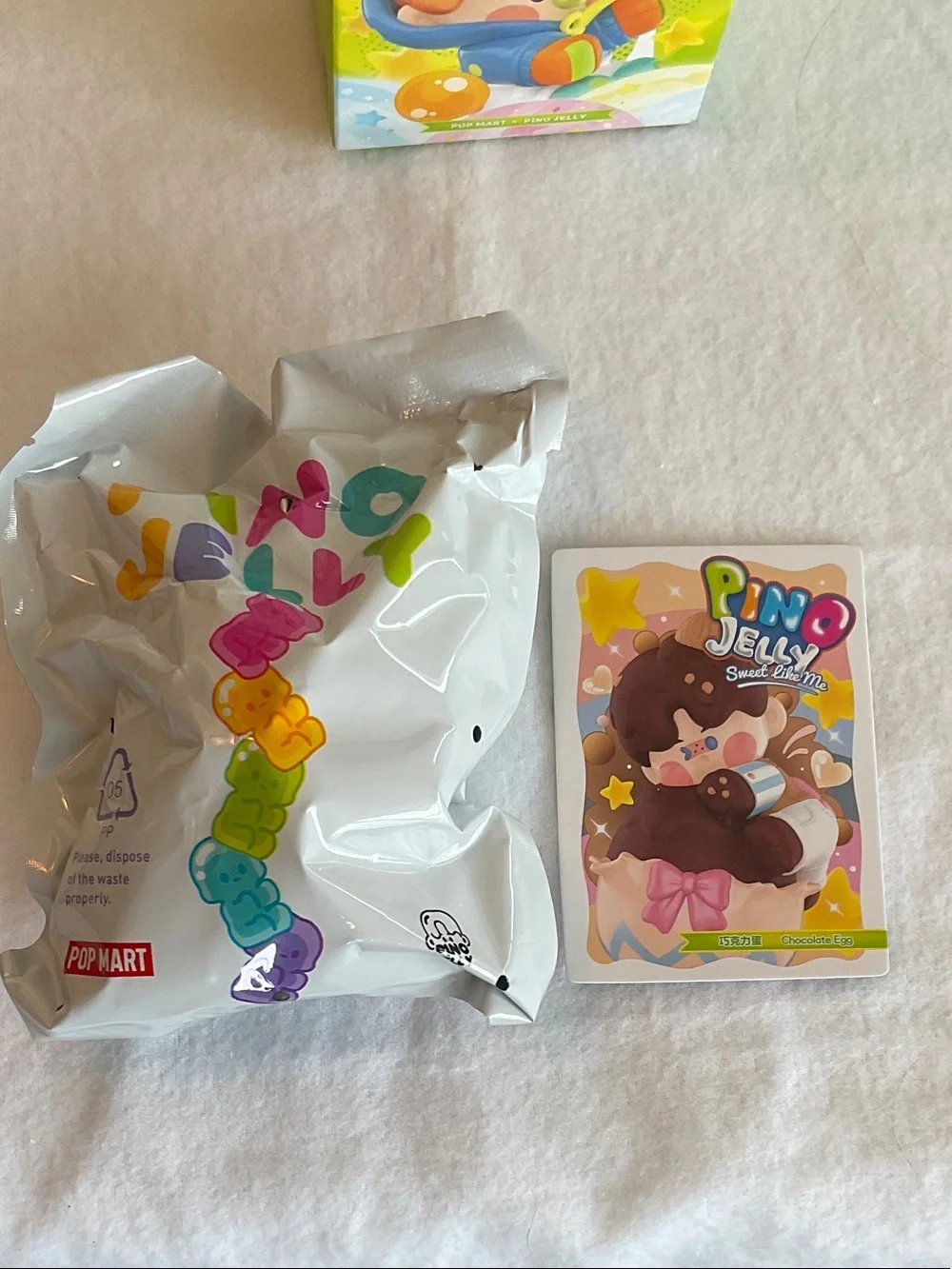 Pino Jelly Sweet Like Me Chocolate Egg Pop Mart Figure